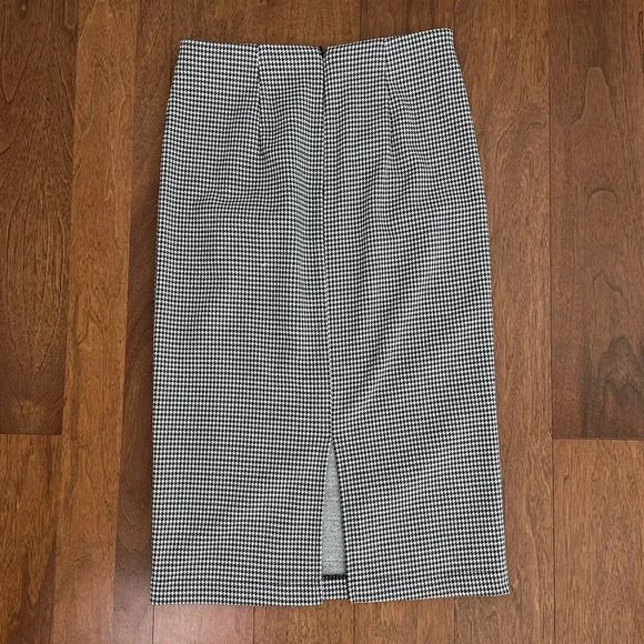 Halogen Houndstooth Pencil Skirt Sz. XS - Picture 3 of 4